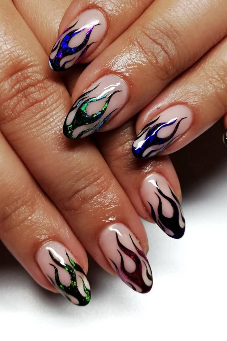 70 Best Trend Nail Art Ideas For a Spring Coffin Nails 2021 - Page 22 ...