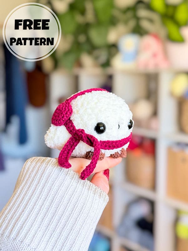 Free amigurumi crochet snowy owl plush pattern (3)